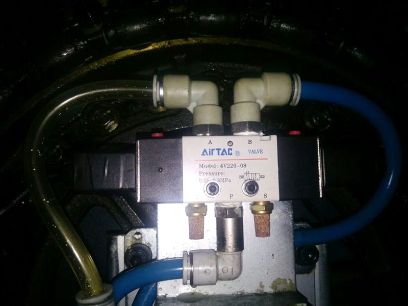 加工中心刀庫有沒有電磁閥？